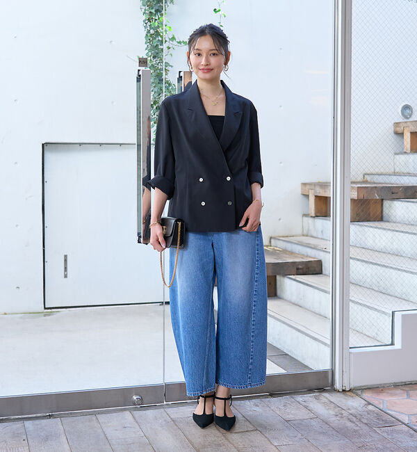 Rouge vif「ブラウスエアリージャケット」|テーラードジャケット|