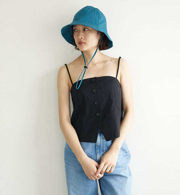 Rouge vif「【RUBEN / ルーベン】リネンチューリップハット / UV CUT / 接触」|その他|