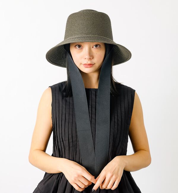 Rouge vif「【Ruben/ルーベン】リボン付き麦わらハット/RUS-8309【WEB限定】【」|その他|