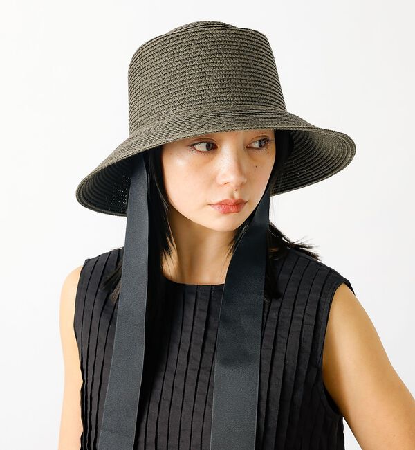 Rouge vif「【Ruben/ルーベン】リボン付き麦わらハット/RUS-8309【WEB限定】【」|その他|