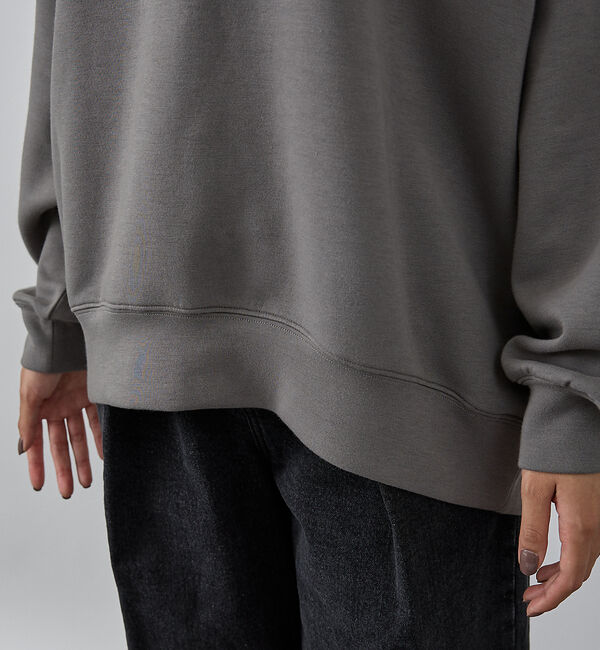 abahouse mavie「シルキーダンボールロゴプルオーバー」|スウェット・ジャージ|