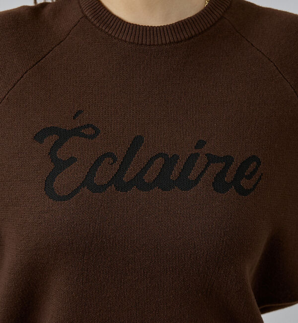 abahouse mavie「【再入荷】ロゴジャガードニット」|ニット・セーター|