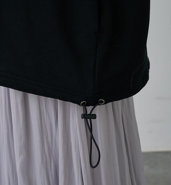 abahouse mavie「裏毛ドロストロゴプルオーバー【予約】」|スウェット・ジャージ|