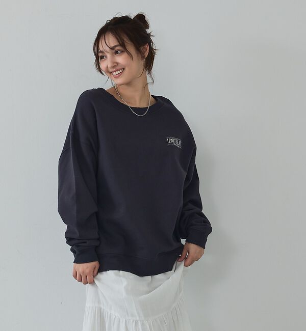 abahouse mavie「【裏起毛】ヴィンテージライクスウェット」|スウェット・ジャージ|