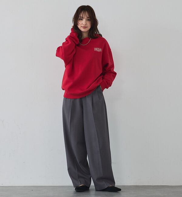 abahouse mavie「【裏起毛】ヴィンテージライクスウェット」|スウェット・ジャージ|