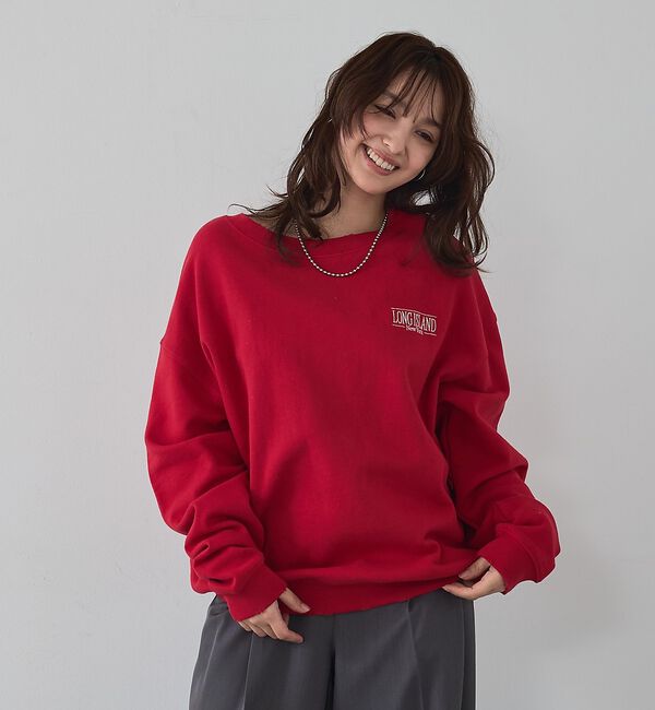 abahouse mavie「【裏起毛】ヴィンテージライクスウェット」|スウェット・ジャージ|