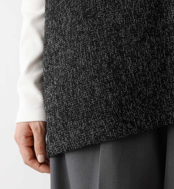 abahouse mavie「ツイードフリンジベスト【予約】」|ベスト・ジレ|