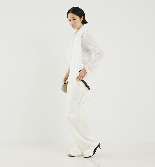 The Store by C' 「【DARKPARK】BLANCA POPLIN GAUZE CAPE SHIRT」|シャツ・ブラウス|