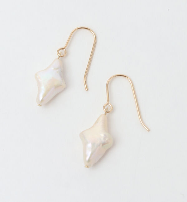  「《別注》【MIHOKO&SAKAI】ダイヤパールピアス」|ピアス|ゴールド