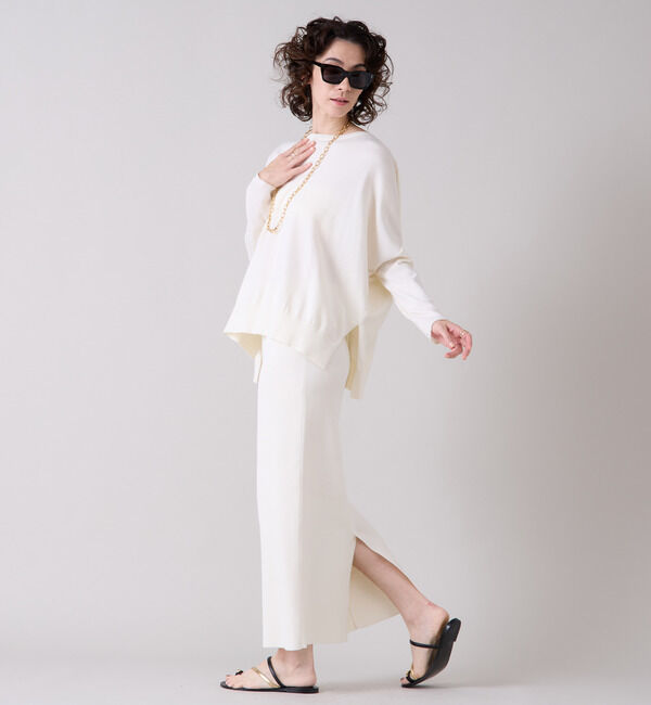 Liesse「ワイドニットプルオーバー」|ニット・セーター|