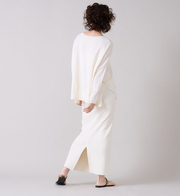 Liesse「ワイドニットプルオーバー」|ニット・セーター|