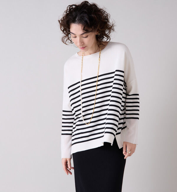 Liesse「ワイドニットプルオーバー」|ニット・セーター|