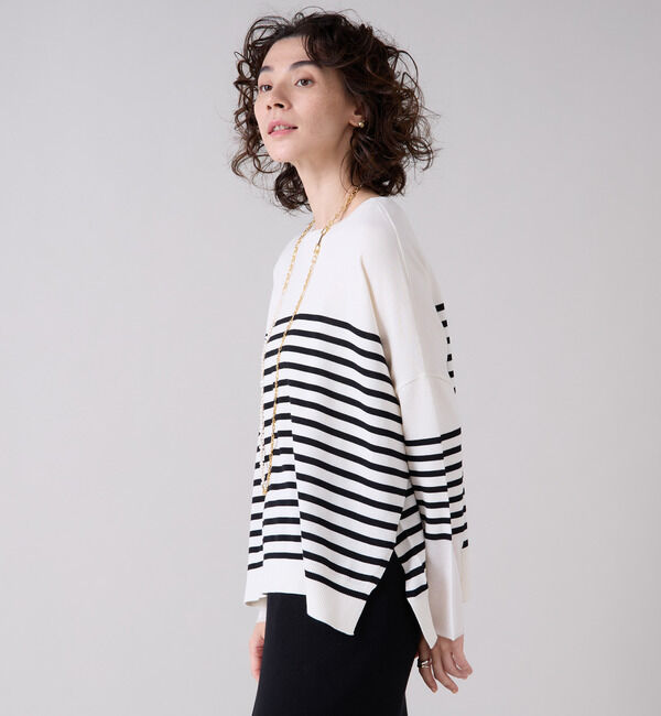 Liesse「ワイドニットプルオーバー」|ニット・セーター|