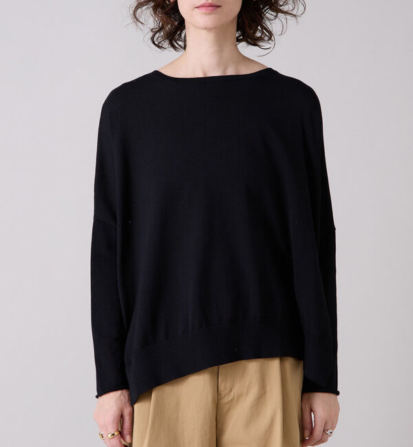 Liesse「ワイドニットプルオーバー」|ニット・セーター|