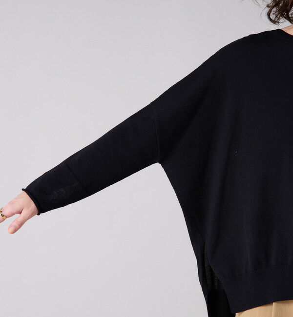 Liesse「ワイドニットプルオーバー」|ニット・セーター|