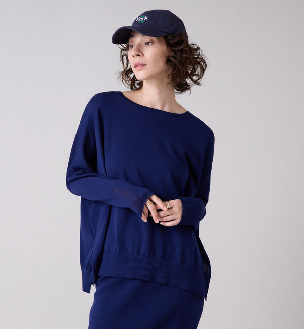 Liesse「ワイドニットプルオーバー」|ニット・セーター|