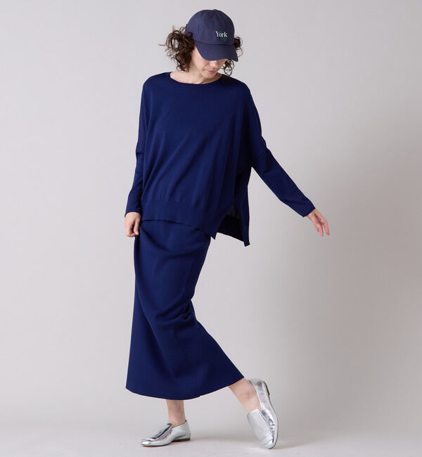 Liesse「ワイドニットプルオーバー」|ニット・セーター|