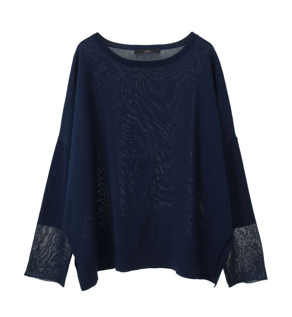 Liesse「ワイドニットプルオーバー」|ニット・セーター|