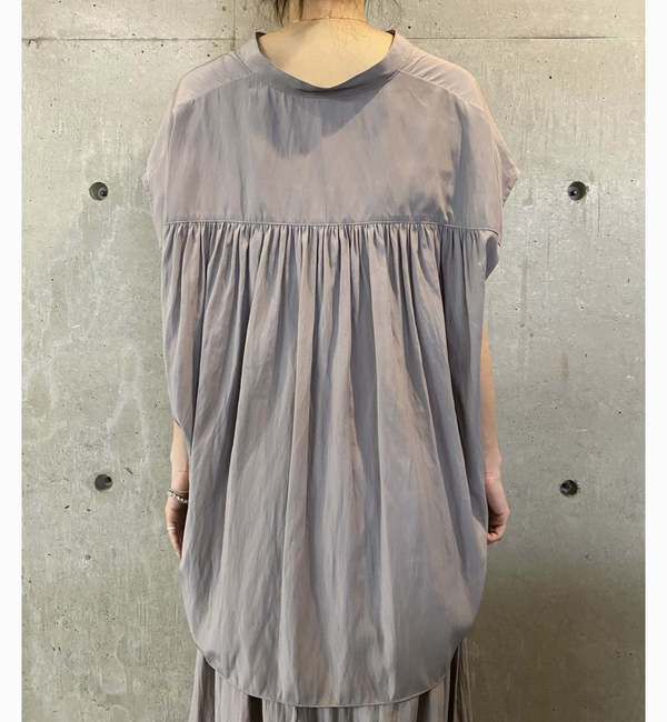 Liesse「バックギャザーブラウス」|シャツ・ブラウス|