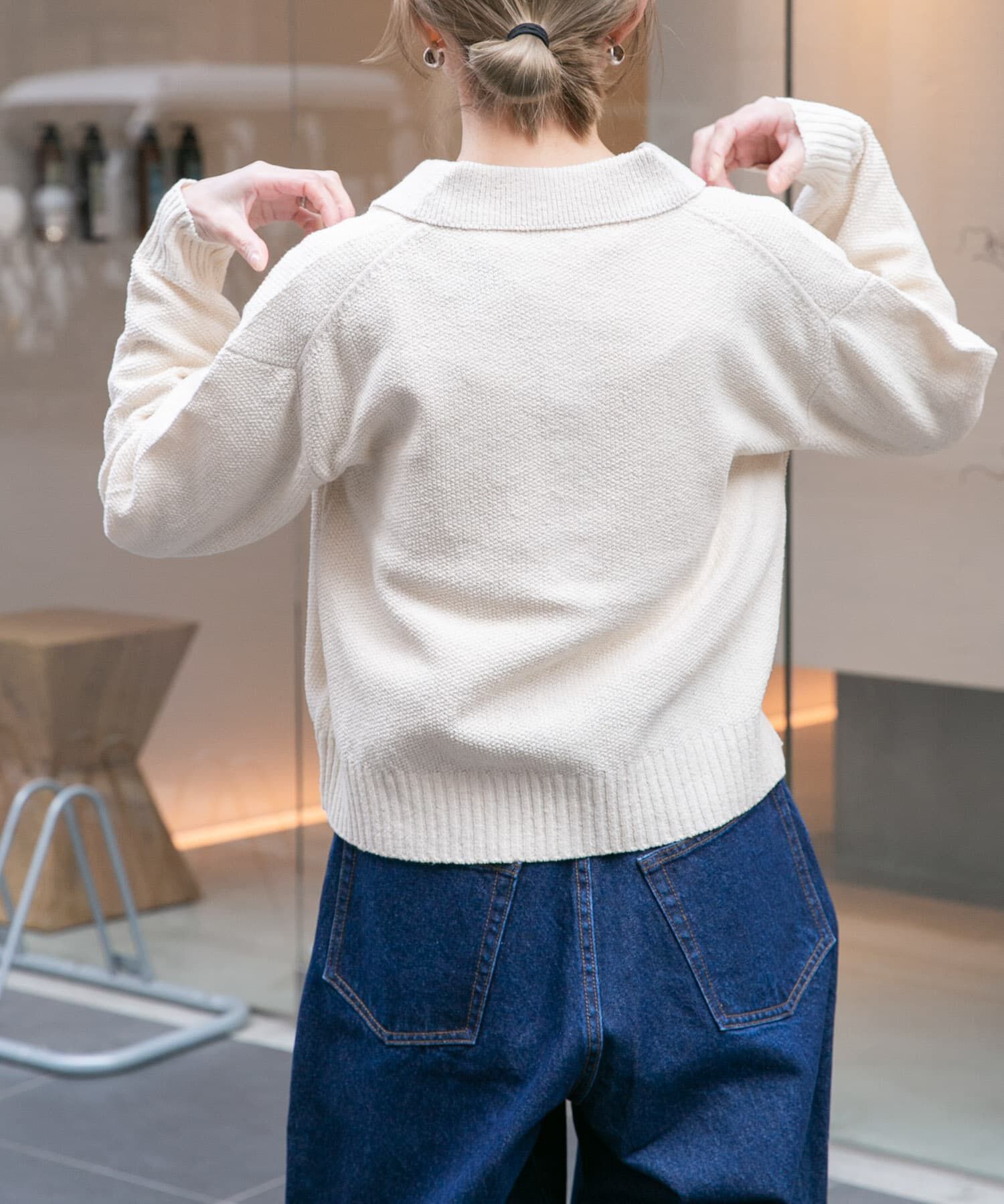 URBAN RESEARCH DOORS「カノコニットカーディガン」|カーディガン|