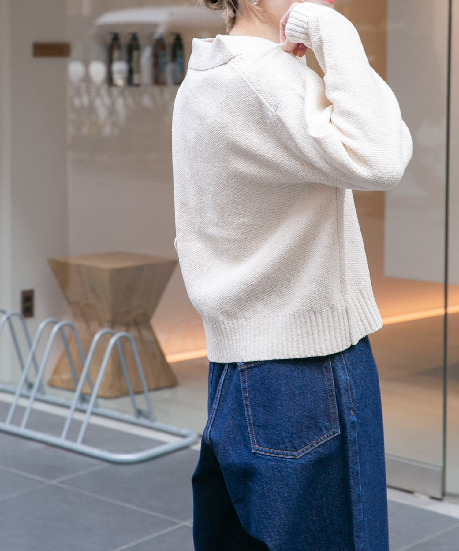 URBAN RESEARCH DOORS「カノコニットカーディガン」|カーディガン|