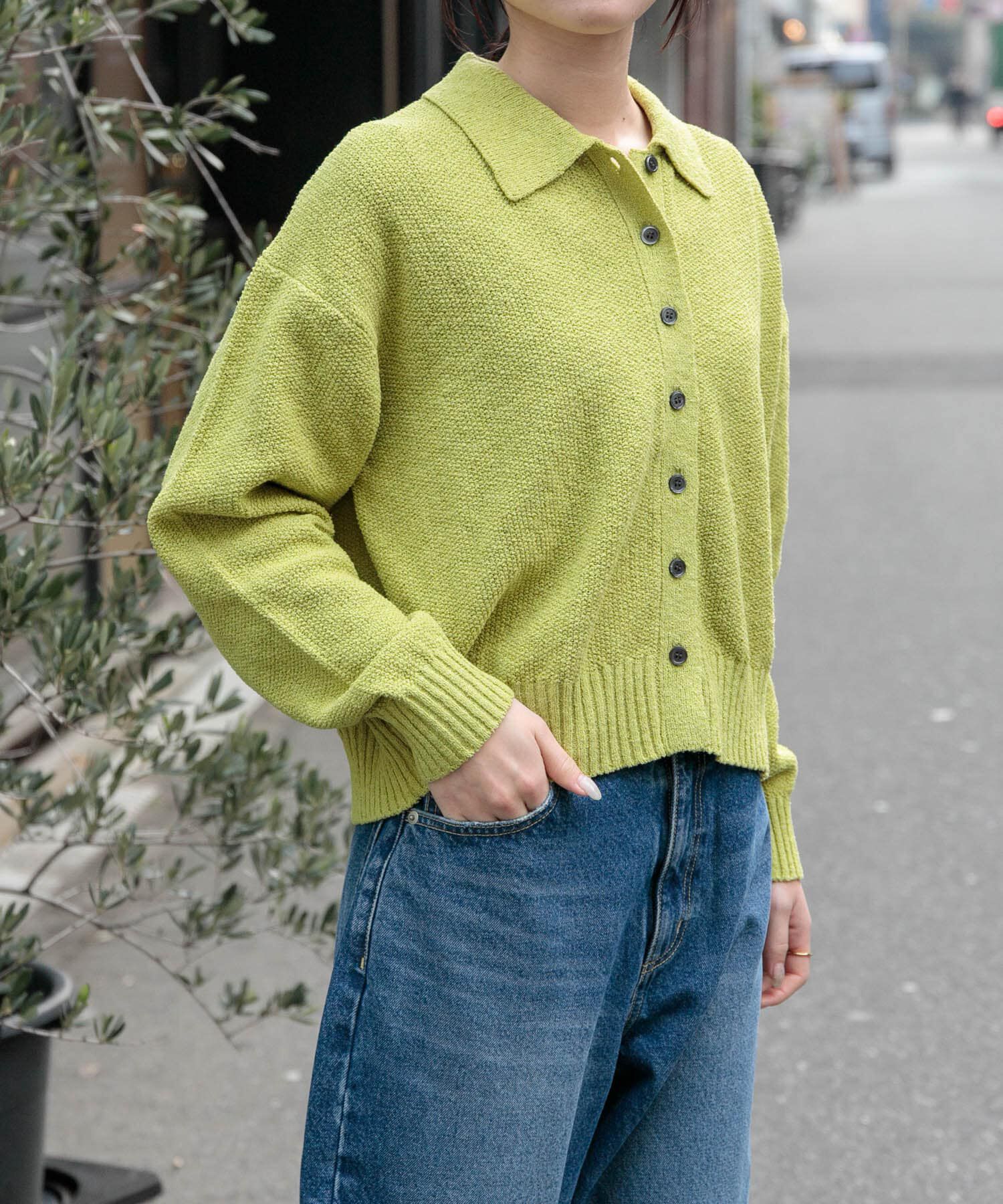 URBAN RESEARCH DOORS「カノコニットカーディガン」|カーディガン|