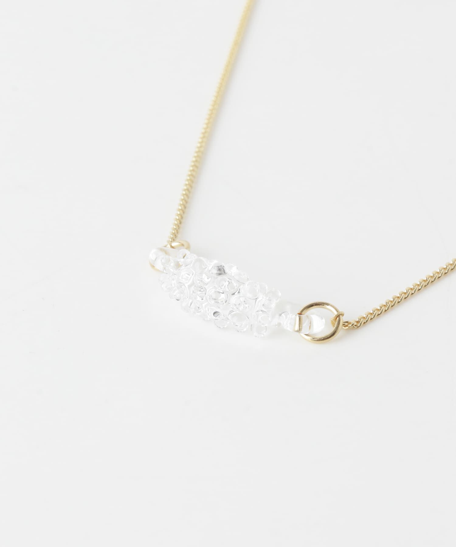 URBAN RESEARCH DOORS「『別注』HARIO Lampwork Factory&times;DOORS　マーキスゴールドネックレス」|ネックレス|