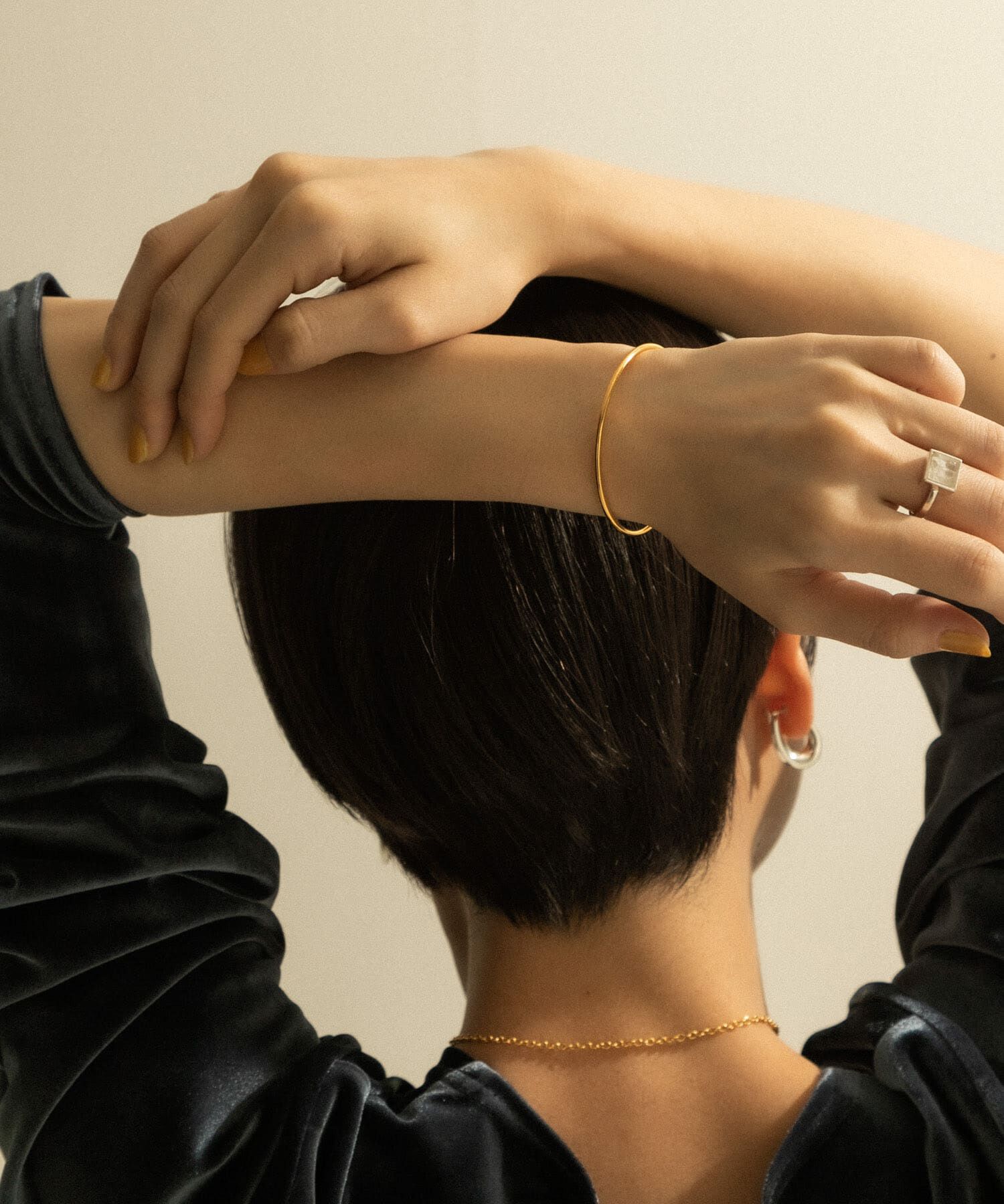 SMELLY「SMELLY so&rsquo;　narrow line bangle」|ブレスレット・バングル|