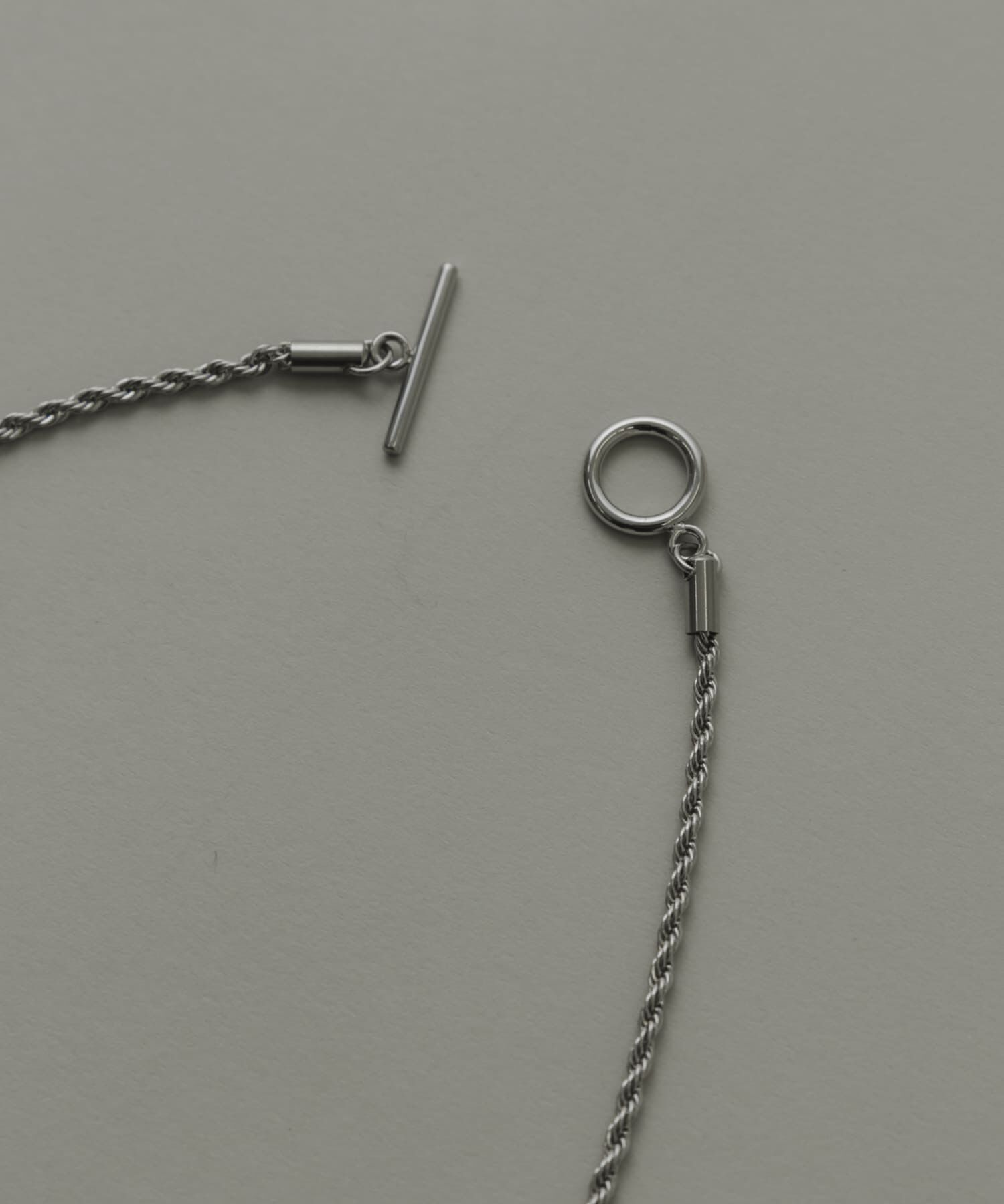 SMELLY「ステンレスツイストチェーンネックレス」|ネックレス|