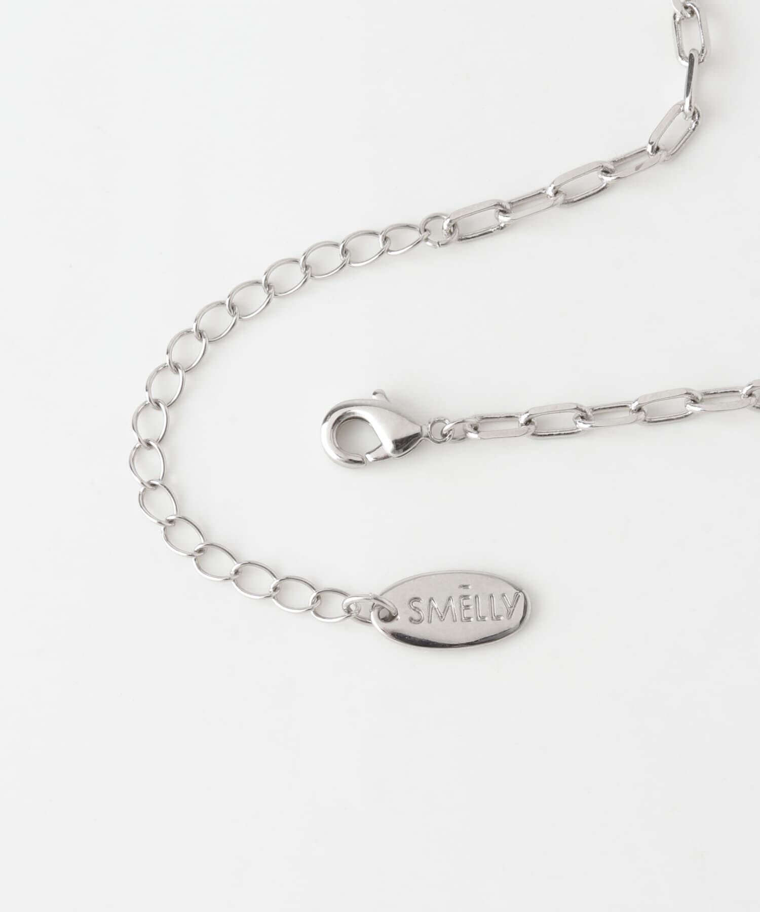 SMELLY「メタルハートチャームネックレス」|ネックレス|