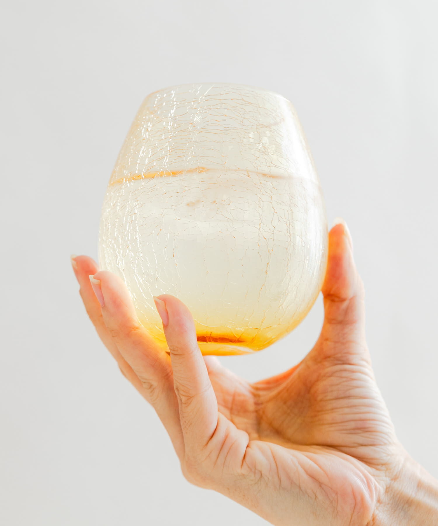 URBAN RESEARCH「『WEB限定』廣田硝子　花蕾　貫入　アンバー」|食器・キッチングッズ|