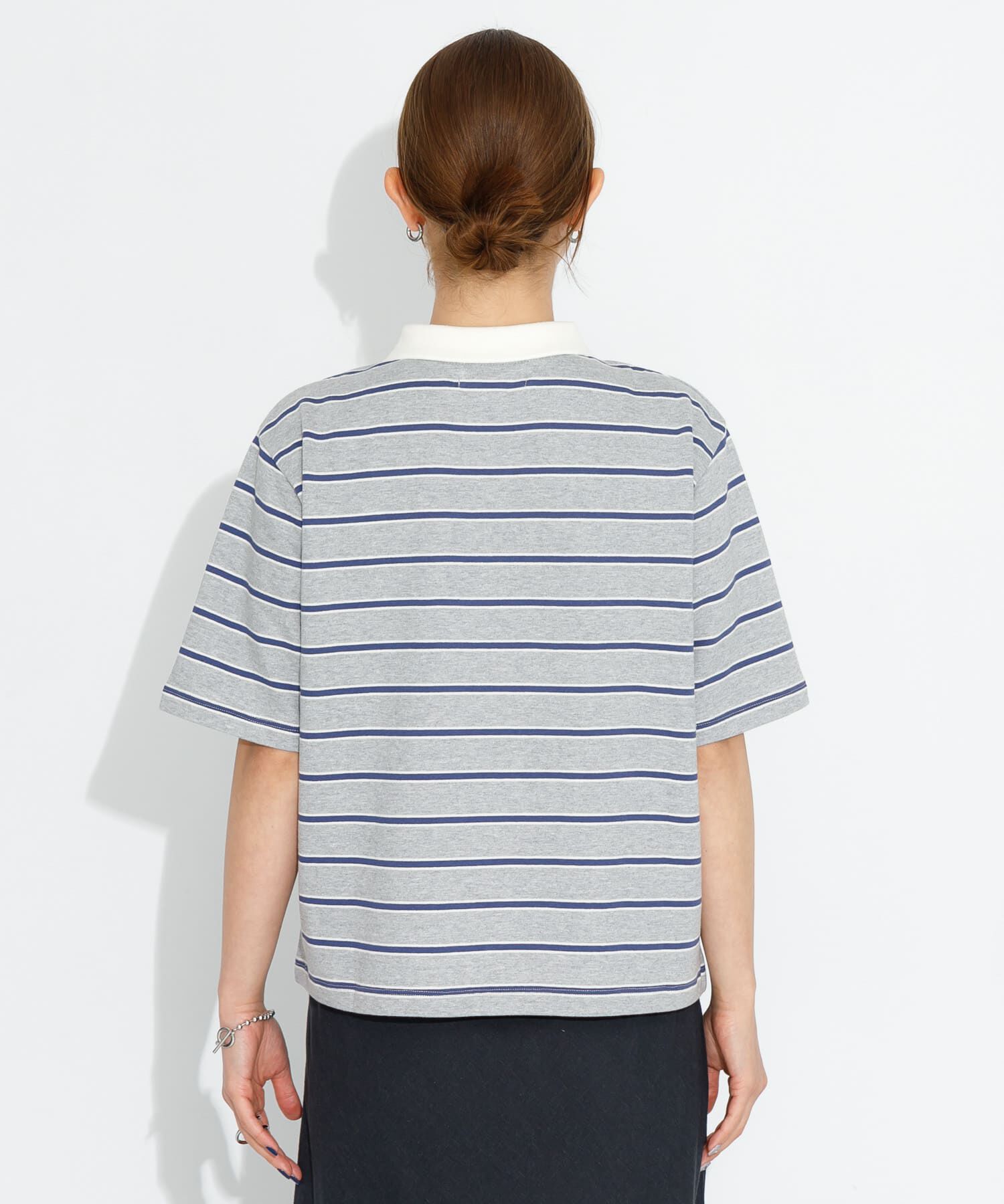 Sonny Label 「メッセージボーダーポロシャツ」|ポロシャツ|