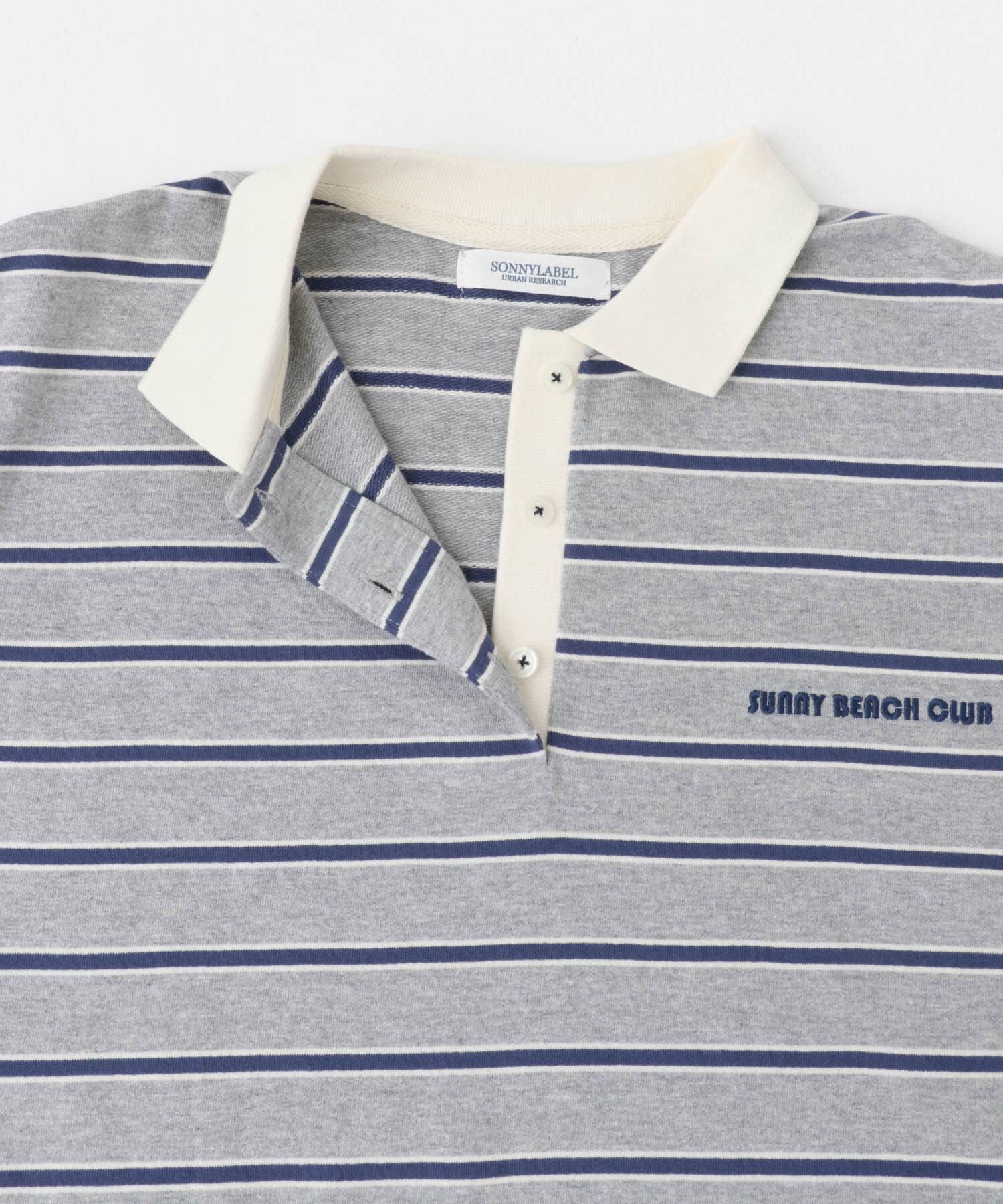 Sonny Label 「メッセージボーダーポロシャツ」|ポロシャツ|