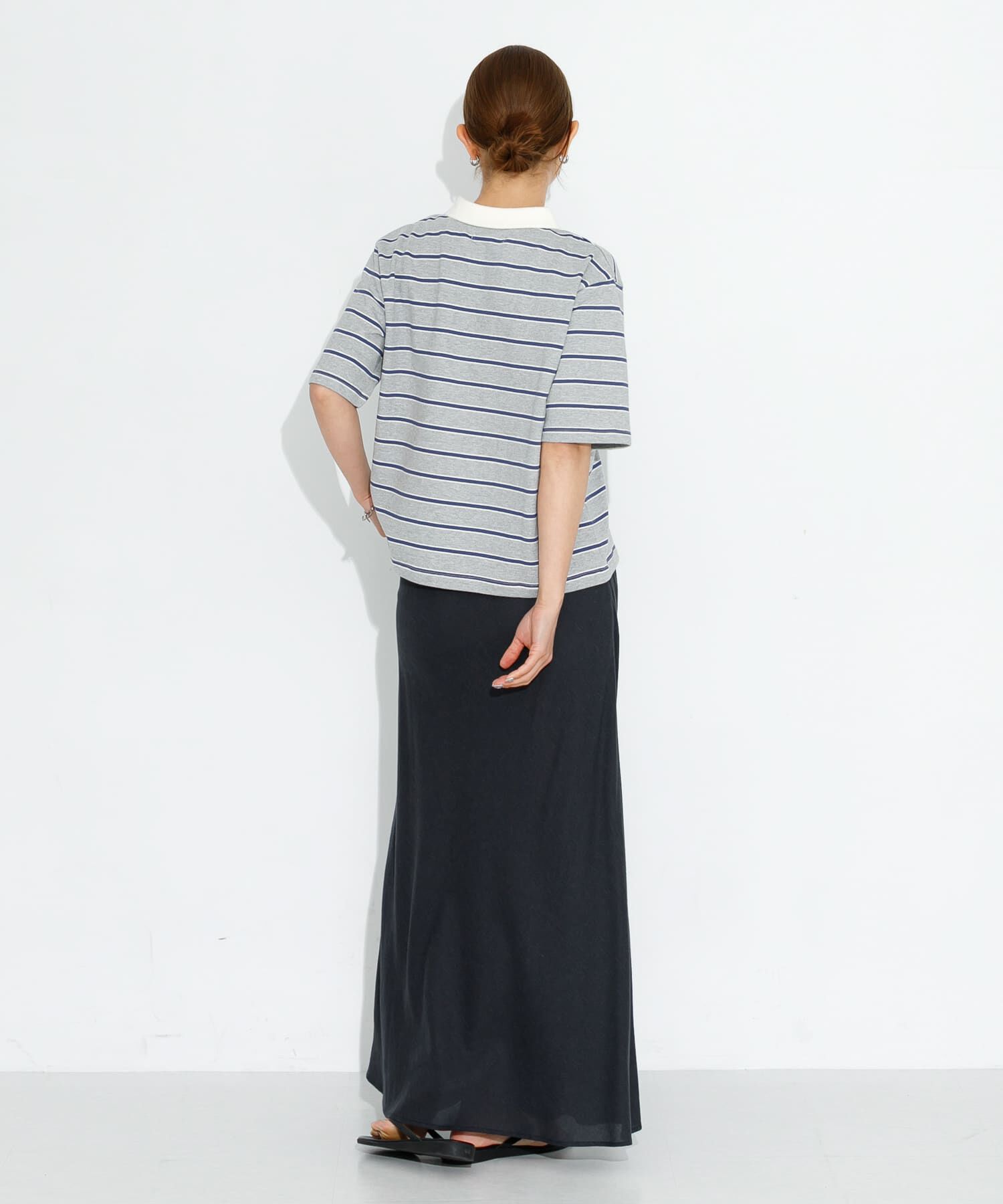 Sonny Label 「メッセージボーダーポロシャツ」|ポロシャツ|