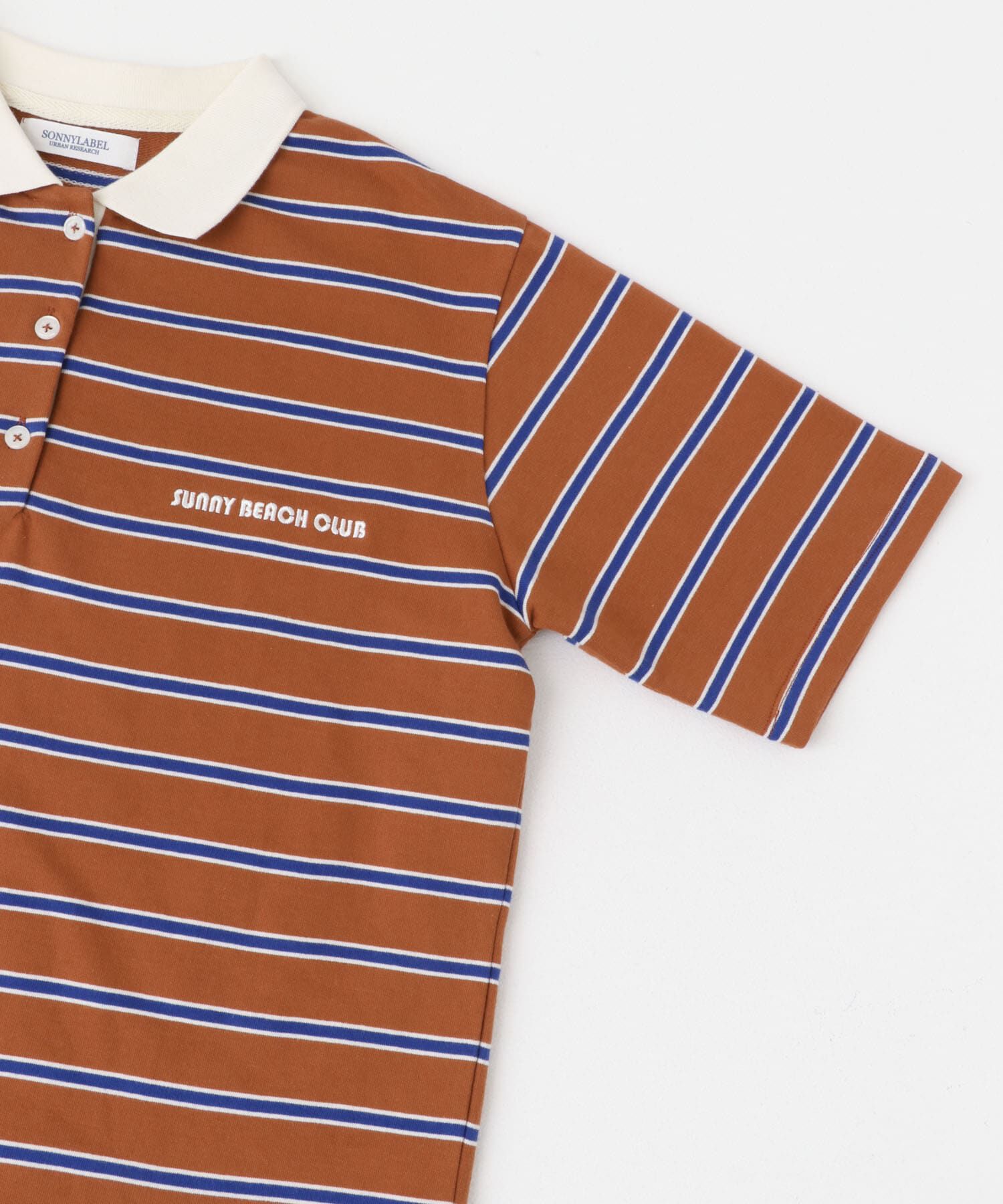 Sonny Label 「メッセージボーダーポロシャツ」|ポロシャツ|