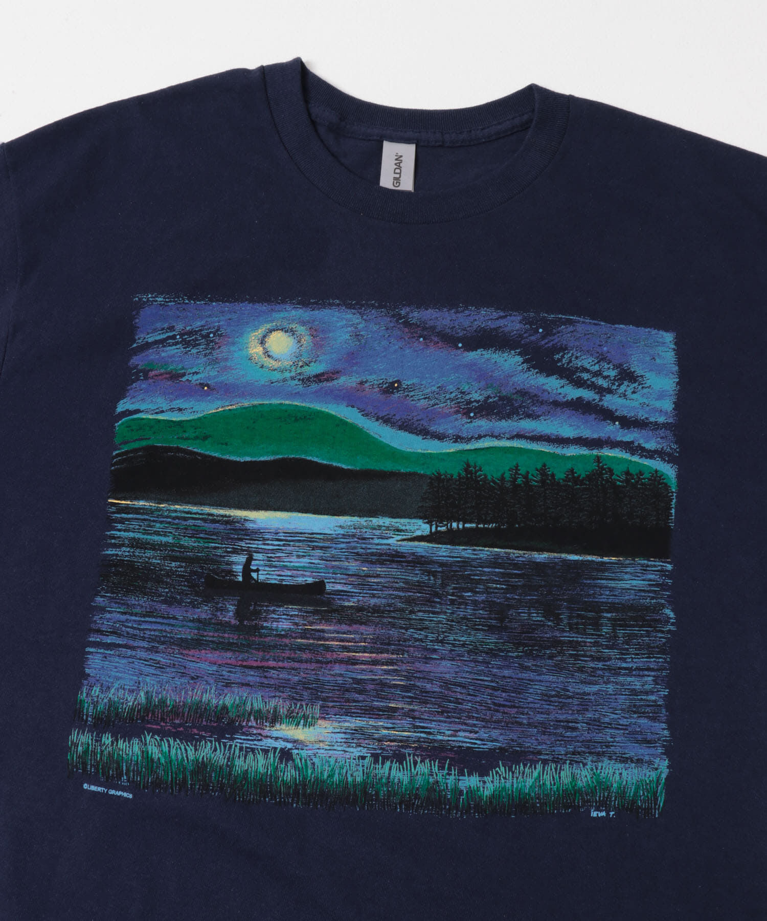 URBAN RESEARCH DOORS「LIBERTY GRAPHICS　Night Canoe」|Tシャツ・カットソー|