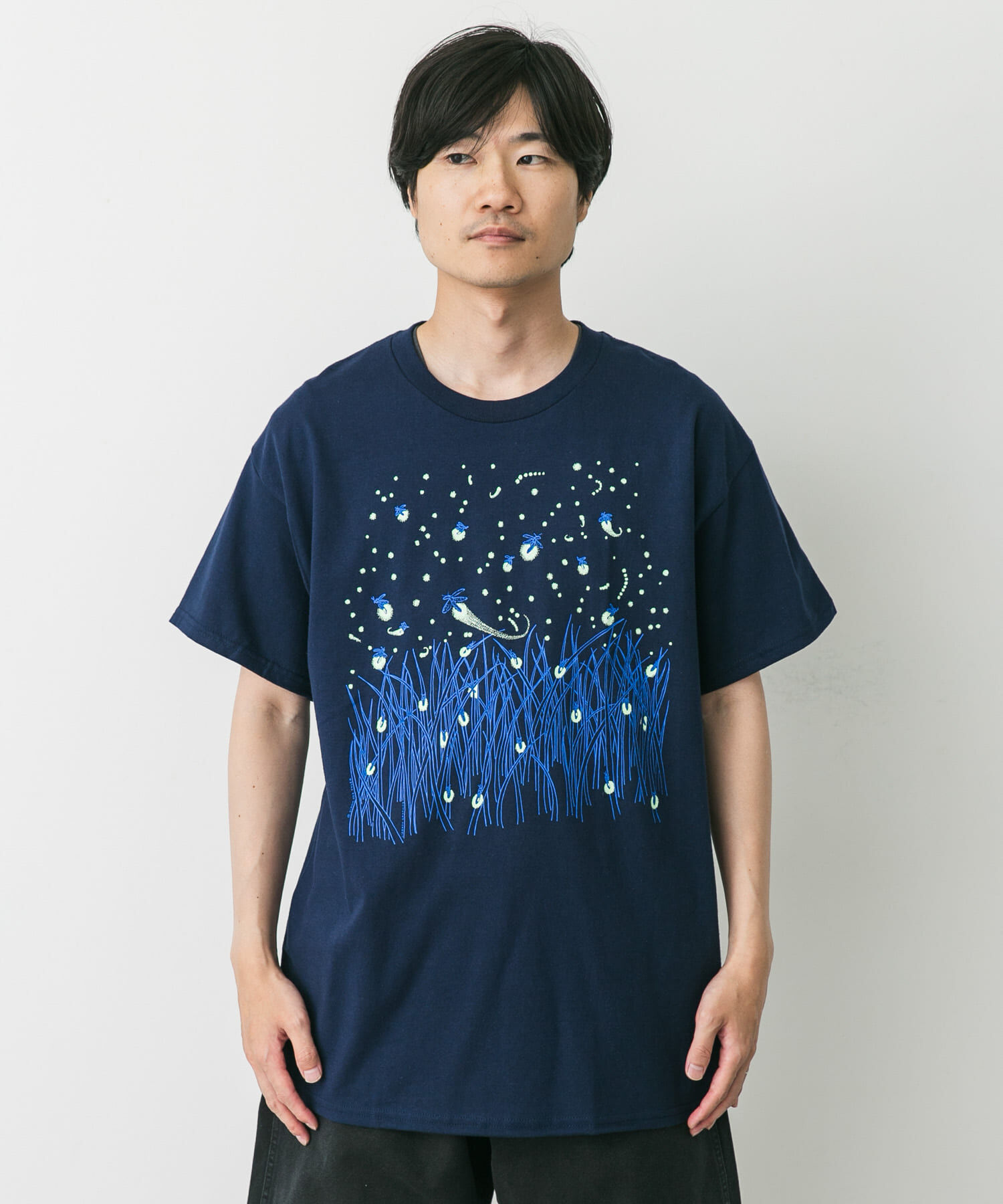URBAN RESEARCH DOORS「LIBERTY GRAPHICS　Fireflies」|Tシャツ・カットソー|