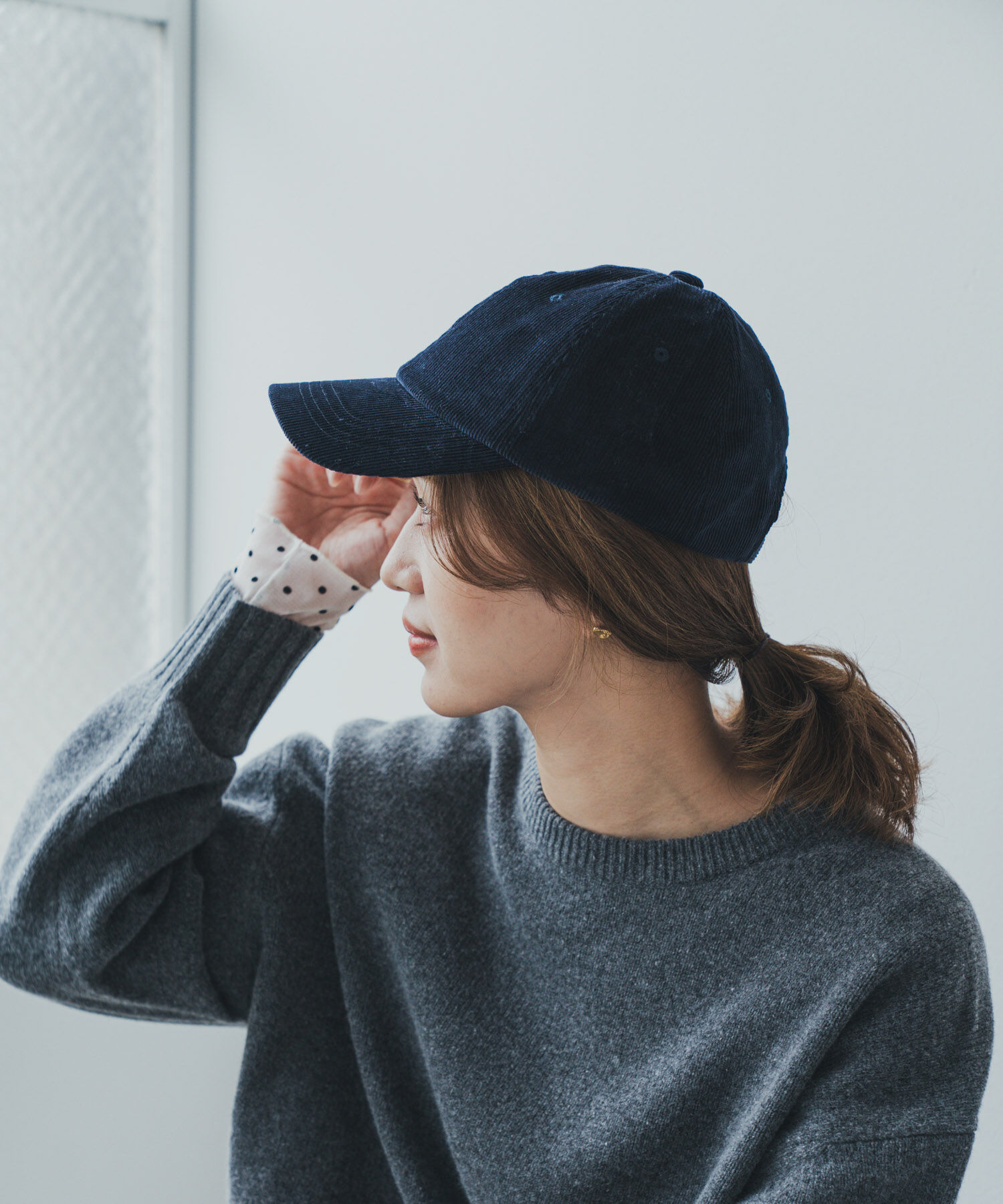 URBAN RESEARCH DOORS「コーデュロイキャップ」|キャップ・キャスケット|