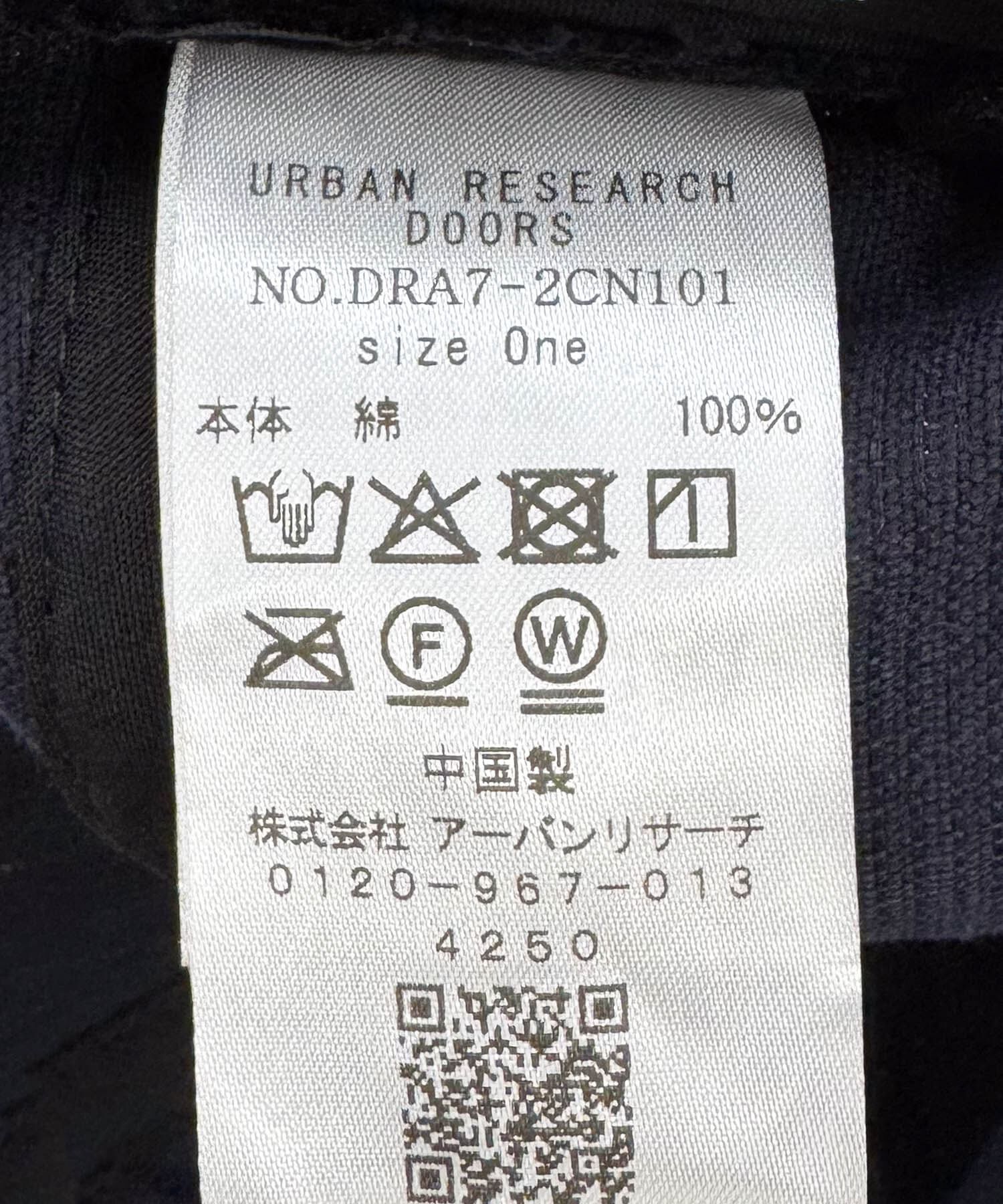 URBAN RESEARCH DOORS「コーデュロイキャップ」|キャップ・キャスケット|