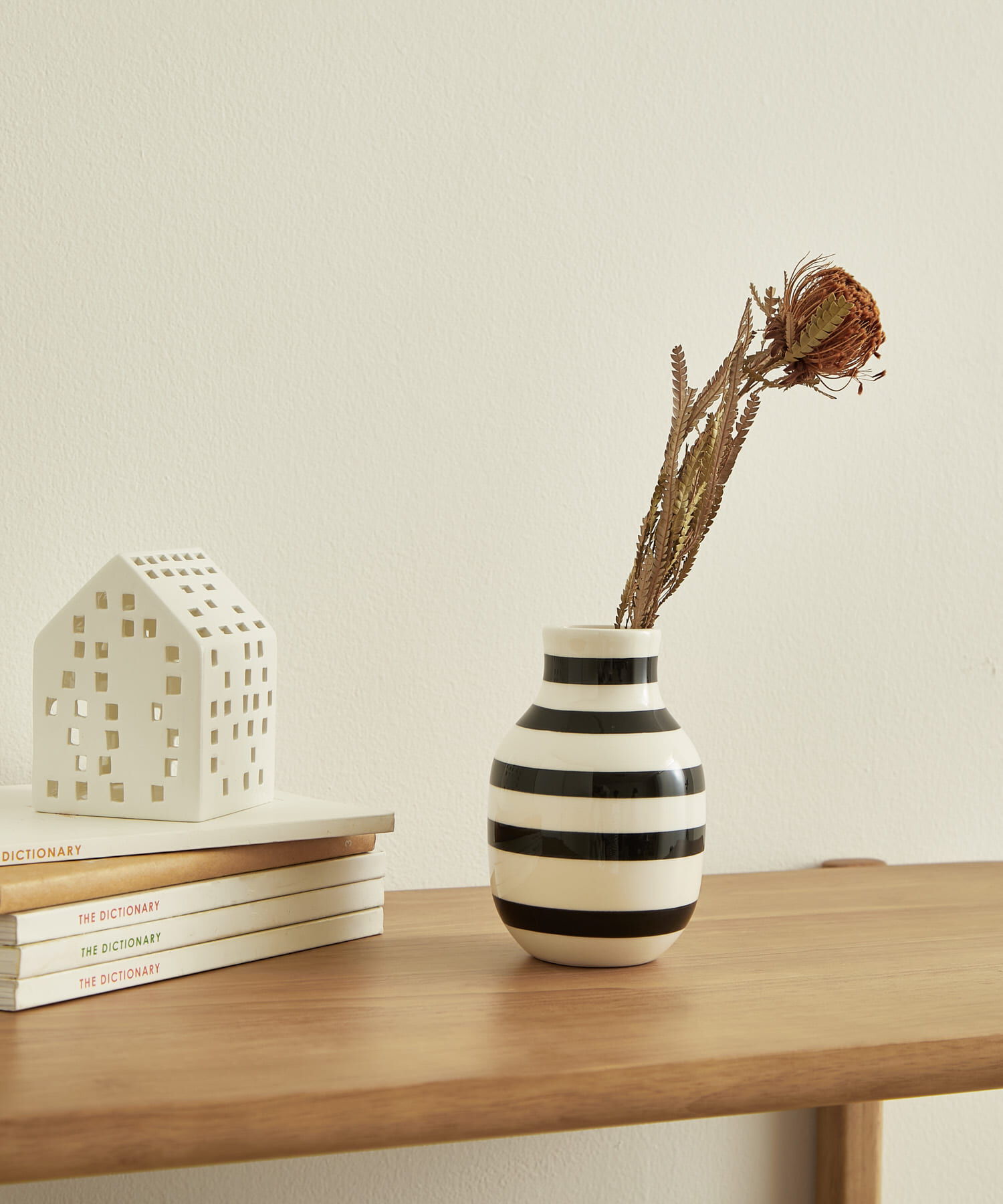 URBAN RESEARCH DOORS「KAHLER　omaggio ベース H12.5cm」|フラワーベース|