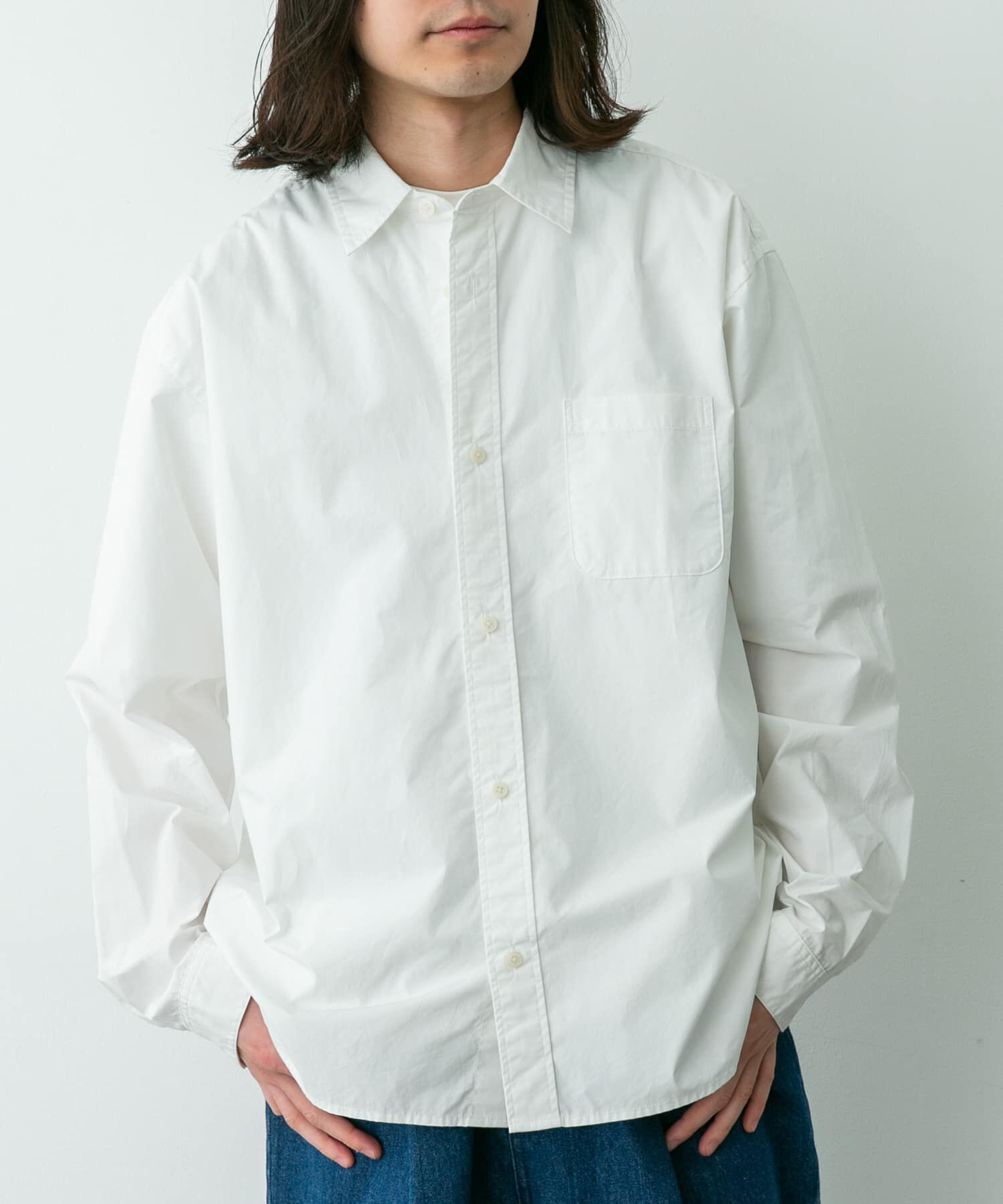 Sonny Label 「高密度タイプライターレギュラーシャツ」|シャツ・ブラウス|