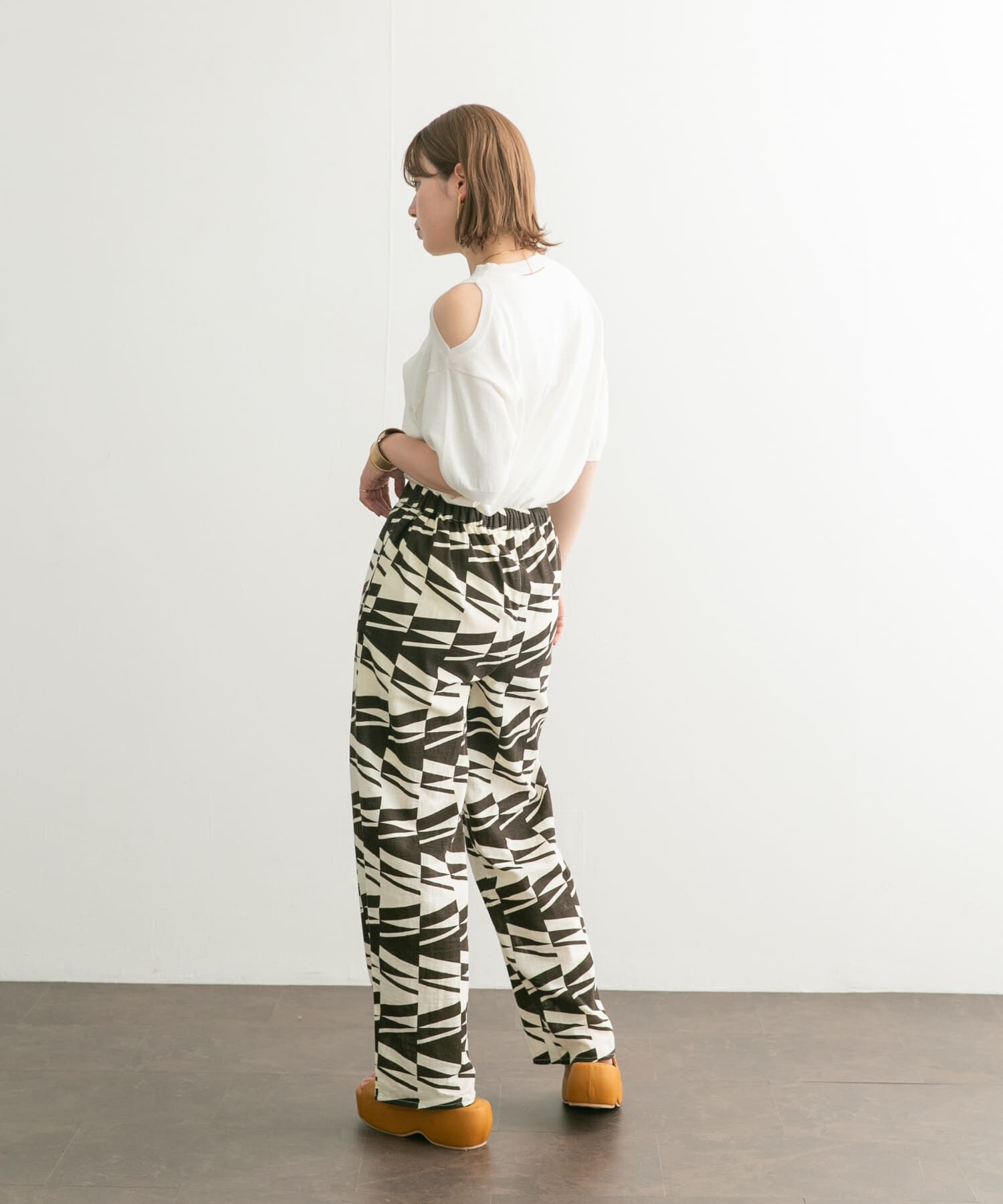  「2WAYカットアウトニット」|ニット・セーター|