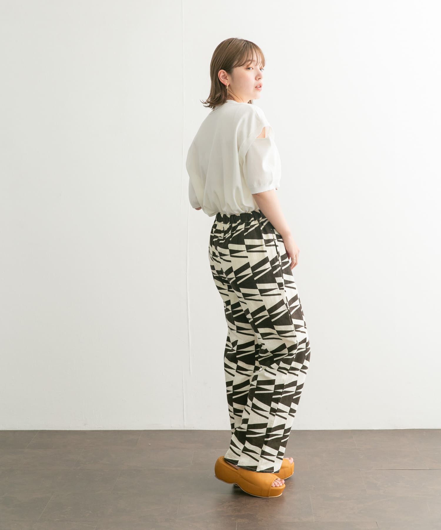  「2WAYカットアウトニット」|ニット・セーター|