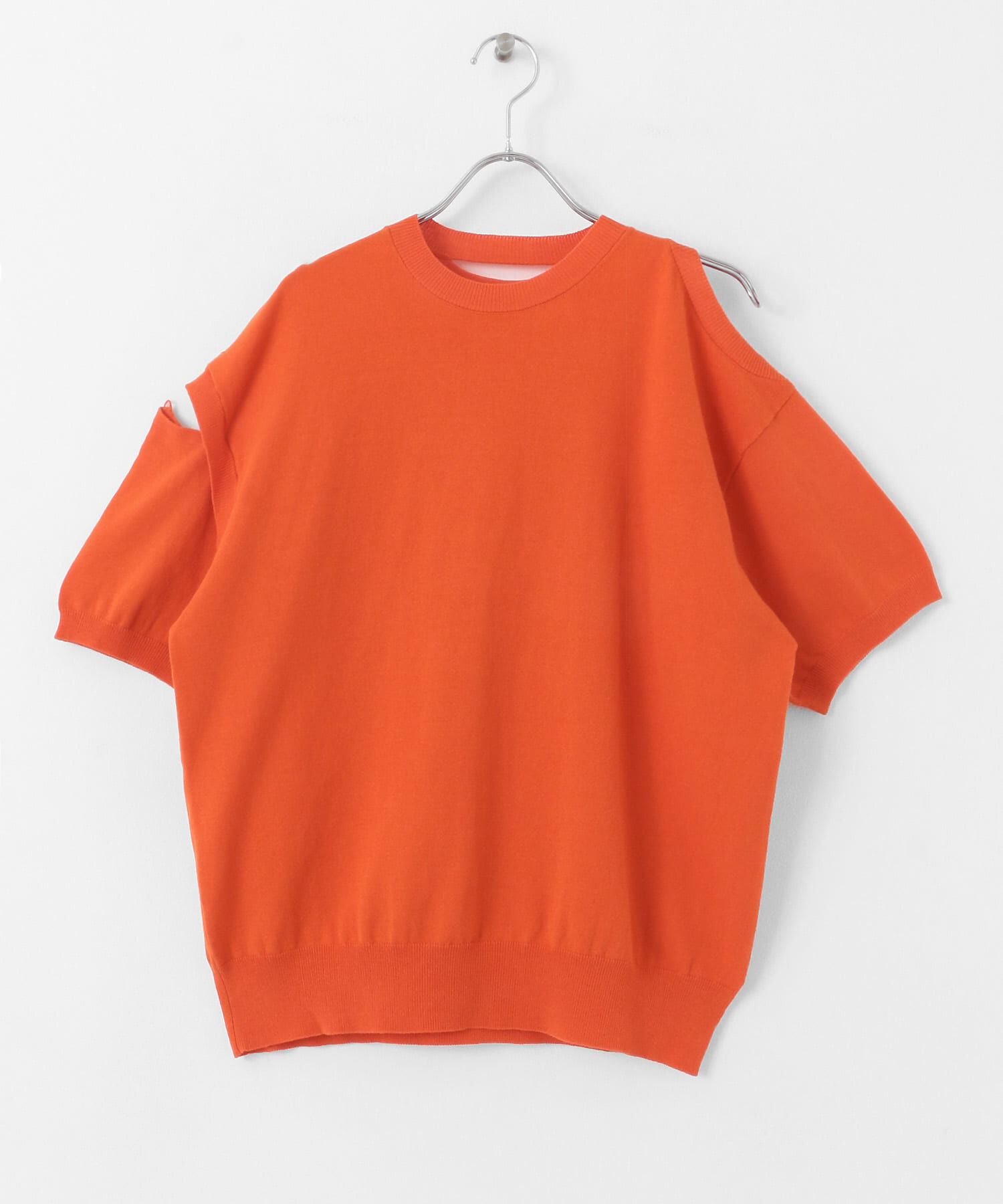  「2WAYカットアウトニット」|ニット・セーター|