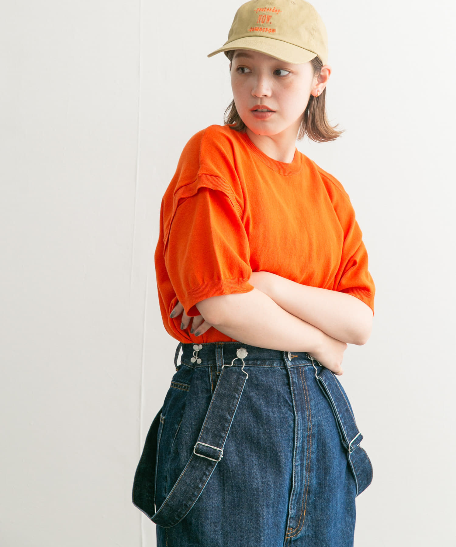  「2WAYカットアウトニット」|ニット・セーター|