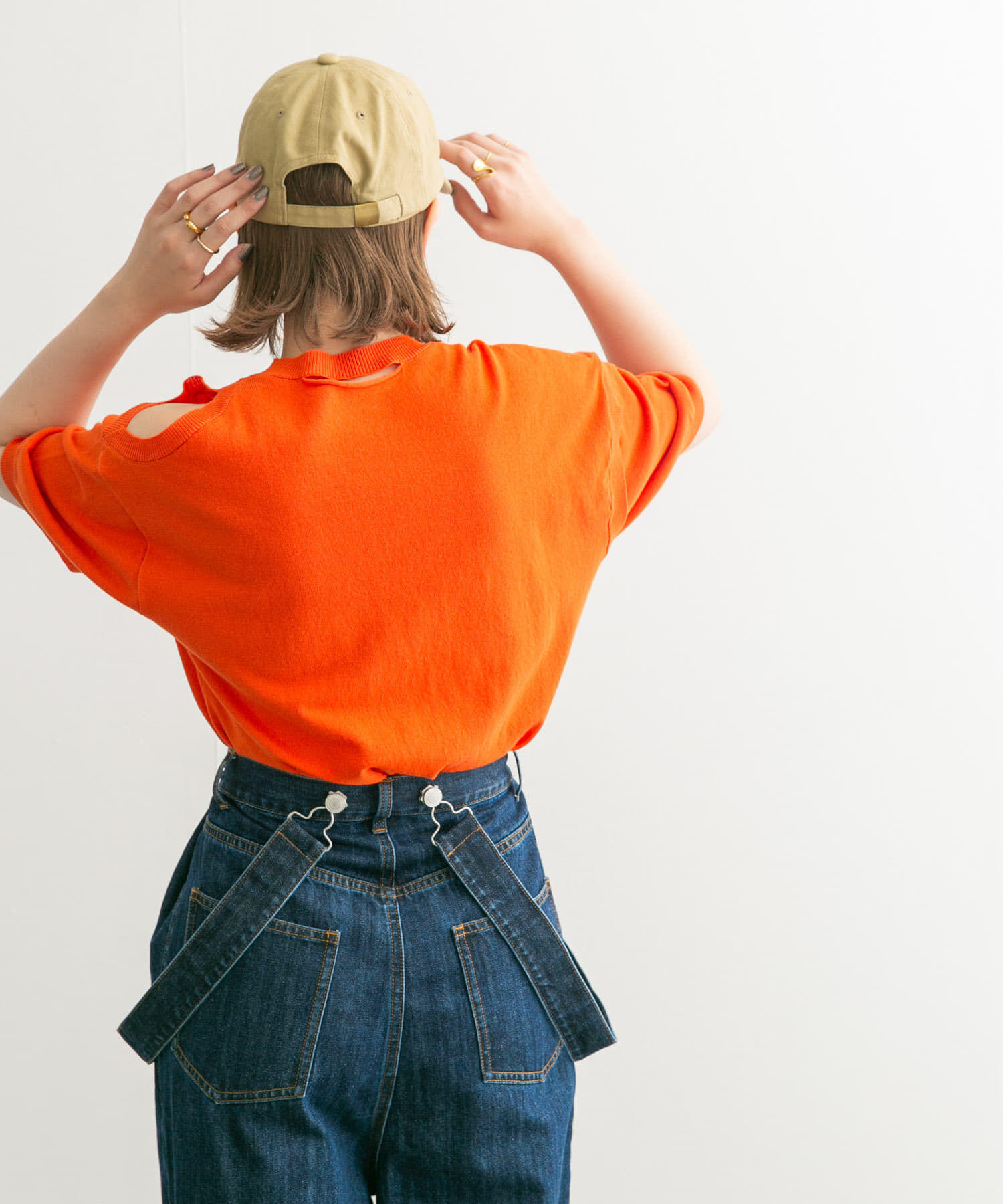  「2WAYカットアウトニット」|ニット・セーター|