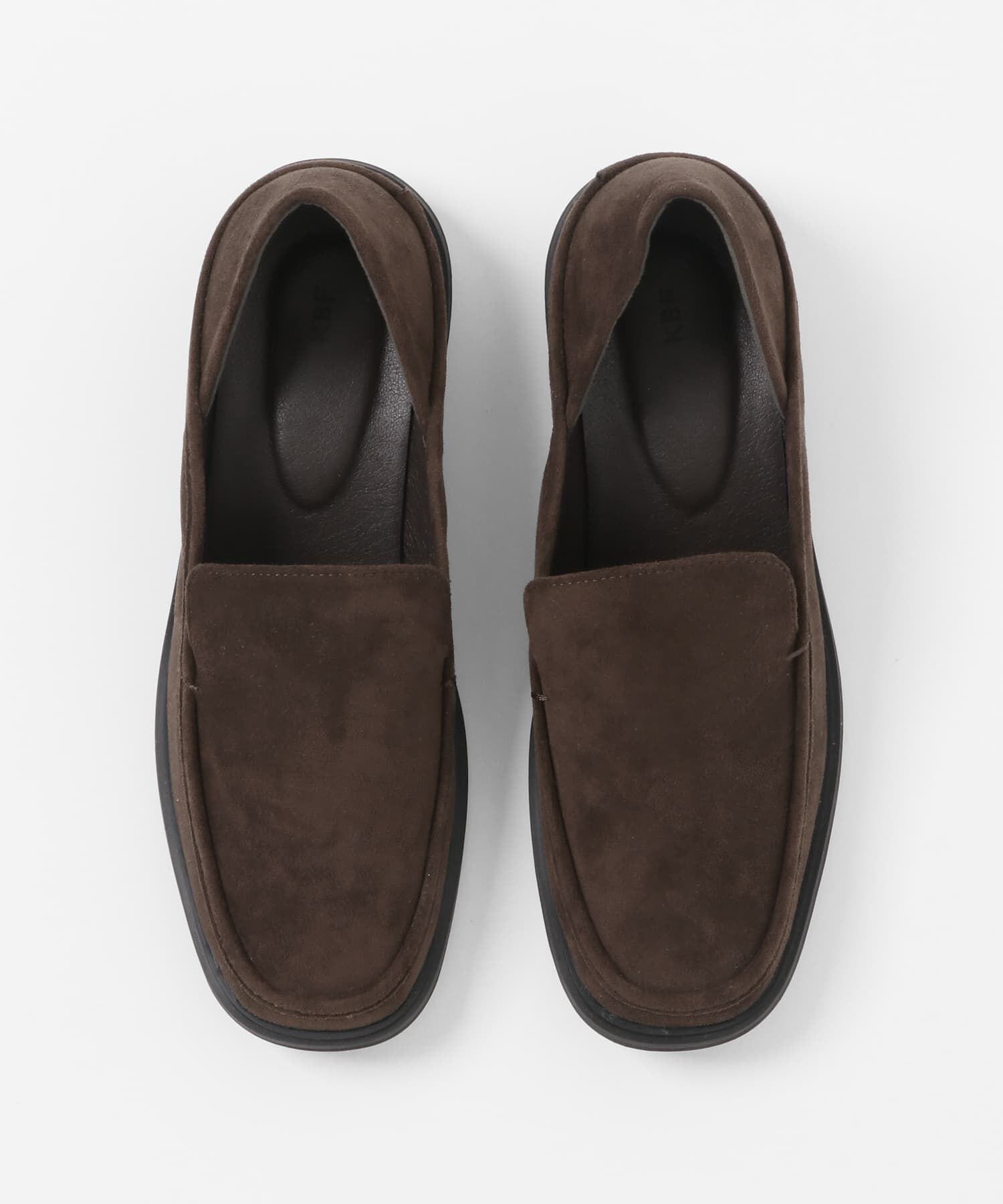  「スクエアトゥスライドローファー」|ローファー|