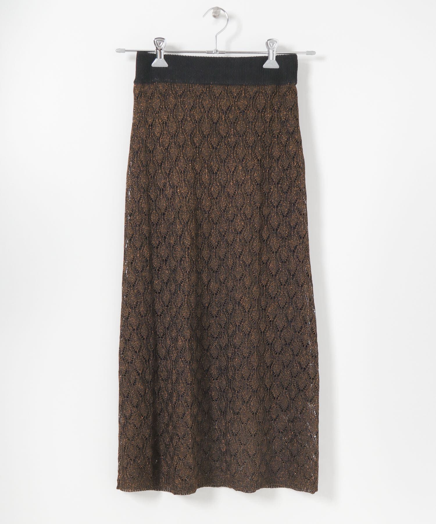 SENSE OF PLACE by URBAN RESEARCH「スカシアミメランジロングスカート」|スカート|