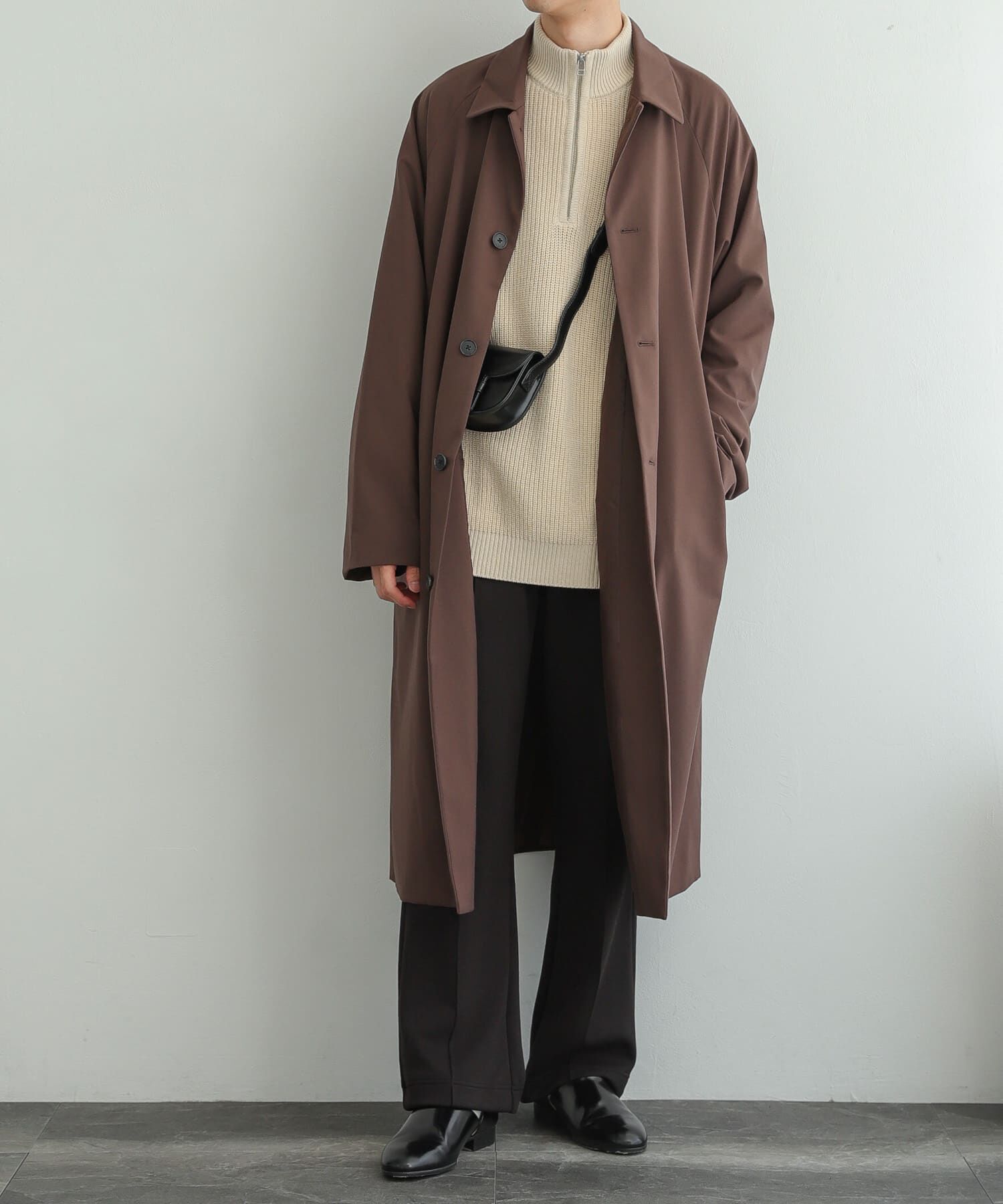 SENSE OF PLACE by URBAN RESEARCH「『ユニセックス』フェイクレザーフラップミニショルダー」|ショルダー・メッセンジャー|