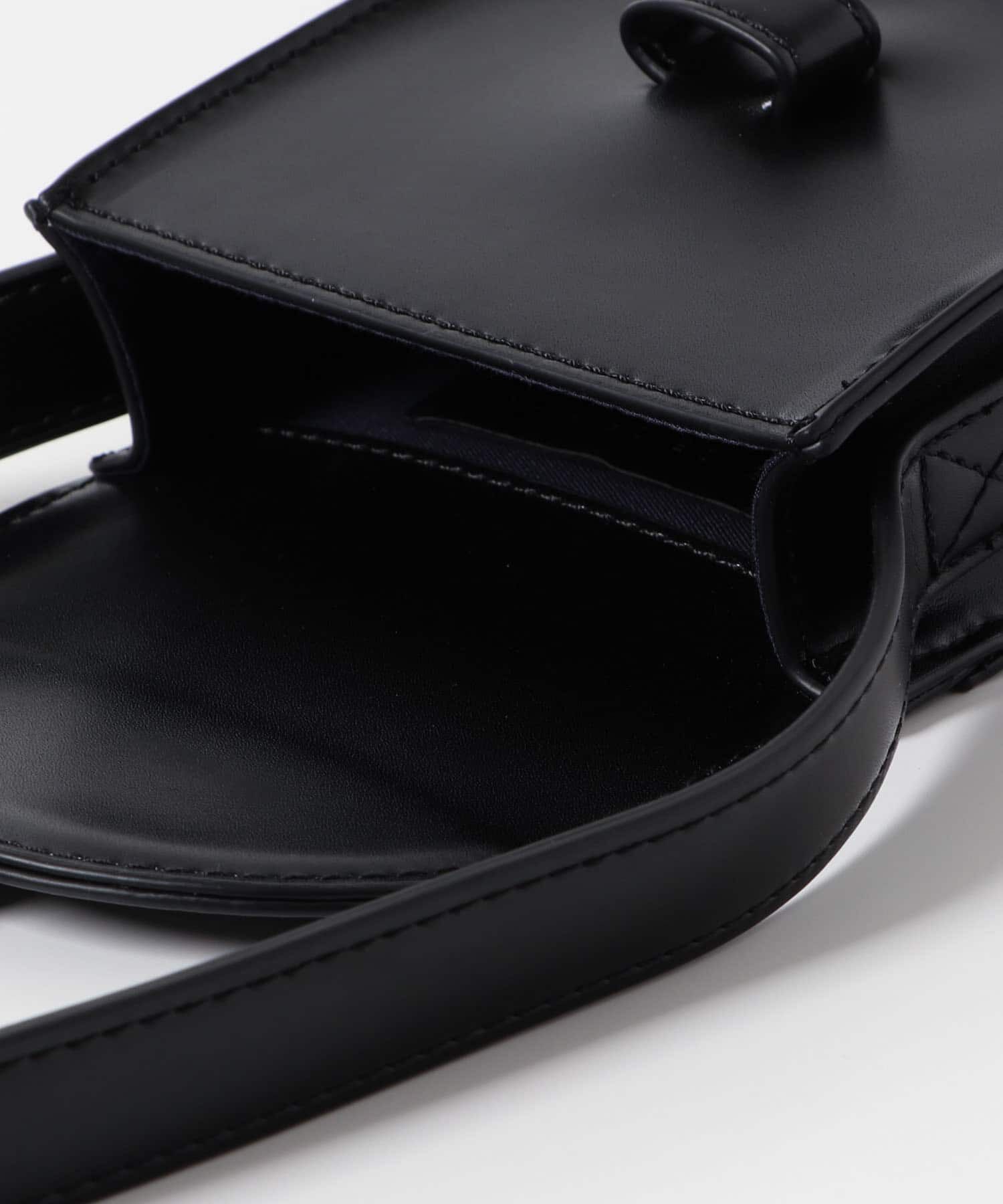 SENSE OF PLACE by URBAN RESEARCH「『ユニセックス』フェイクレザーフラップミニショルダー」|ショルダー・メッセンジャー|